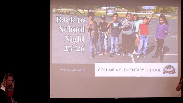 CES Back to School Night Informationa...