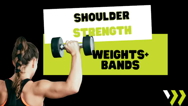 shoulder strength (bands+weights) 091725