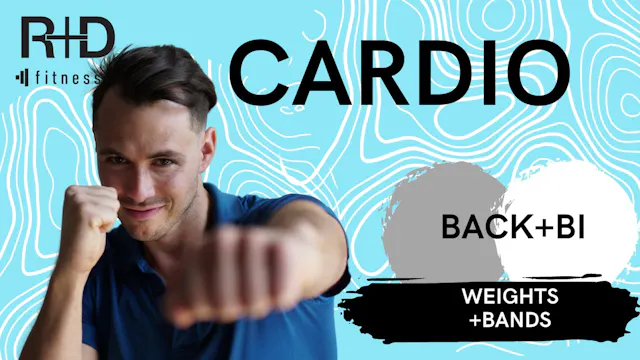 Back + Bi Cardio (weight+bands) 82823
