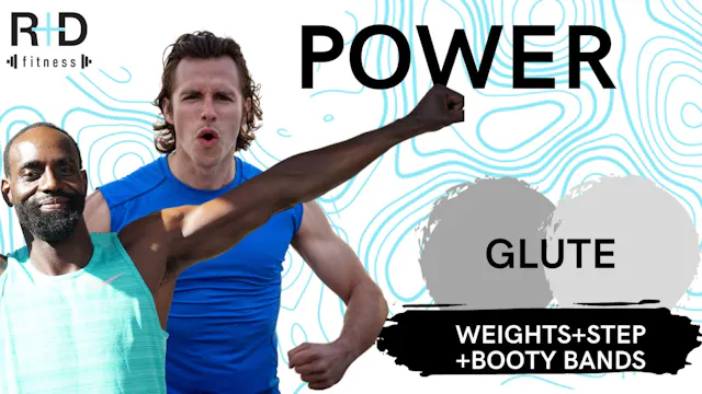 Glute Power (weights+step+booty bands...
