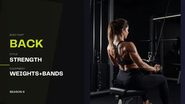 Back Strength (weights+bands) 051326