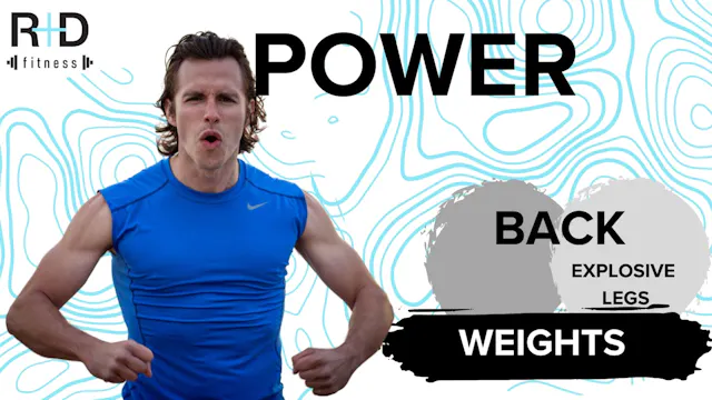 Back Power Sub Explosive legs (weight...