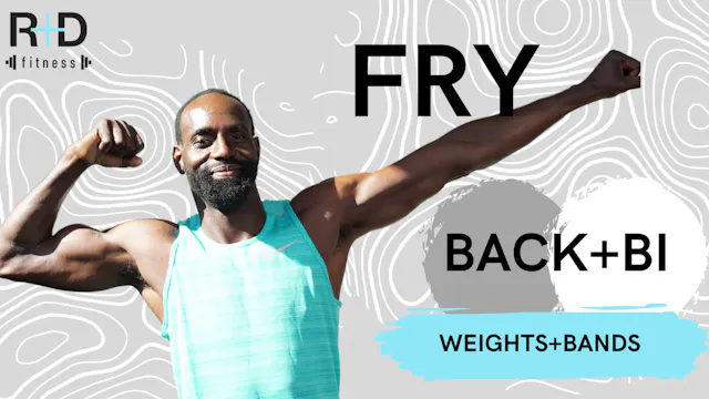 Back and Bi Fry (weights+bands) 41223