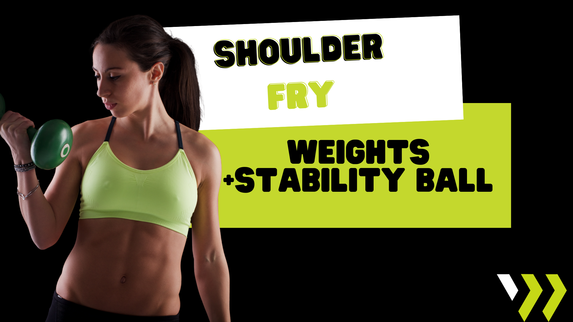 Shoulder Fry (weights+stability ball) 080425