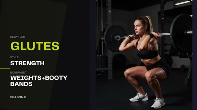 Glute Strength (weights+booty bands) ...