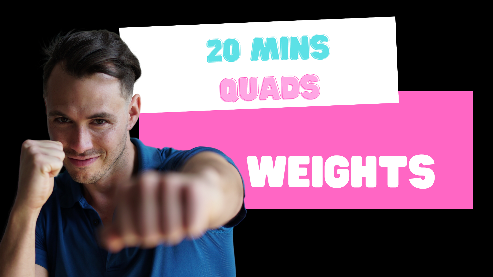 20 min Quads (weights) 040924