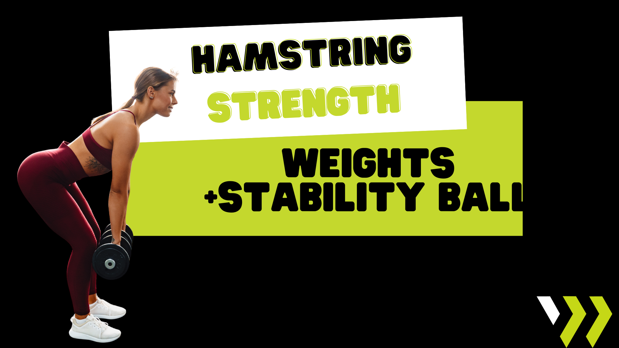 Hamstring Strength (weights+stability ball) 120325