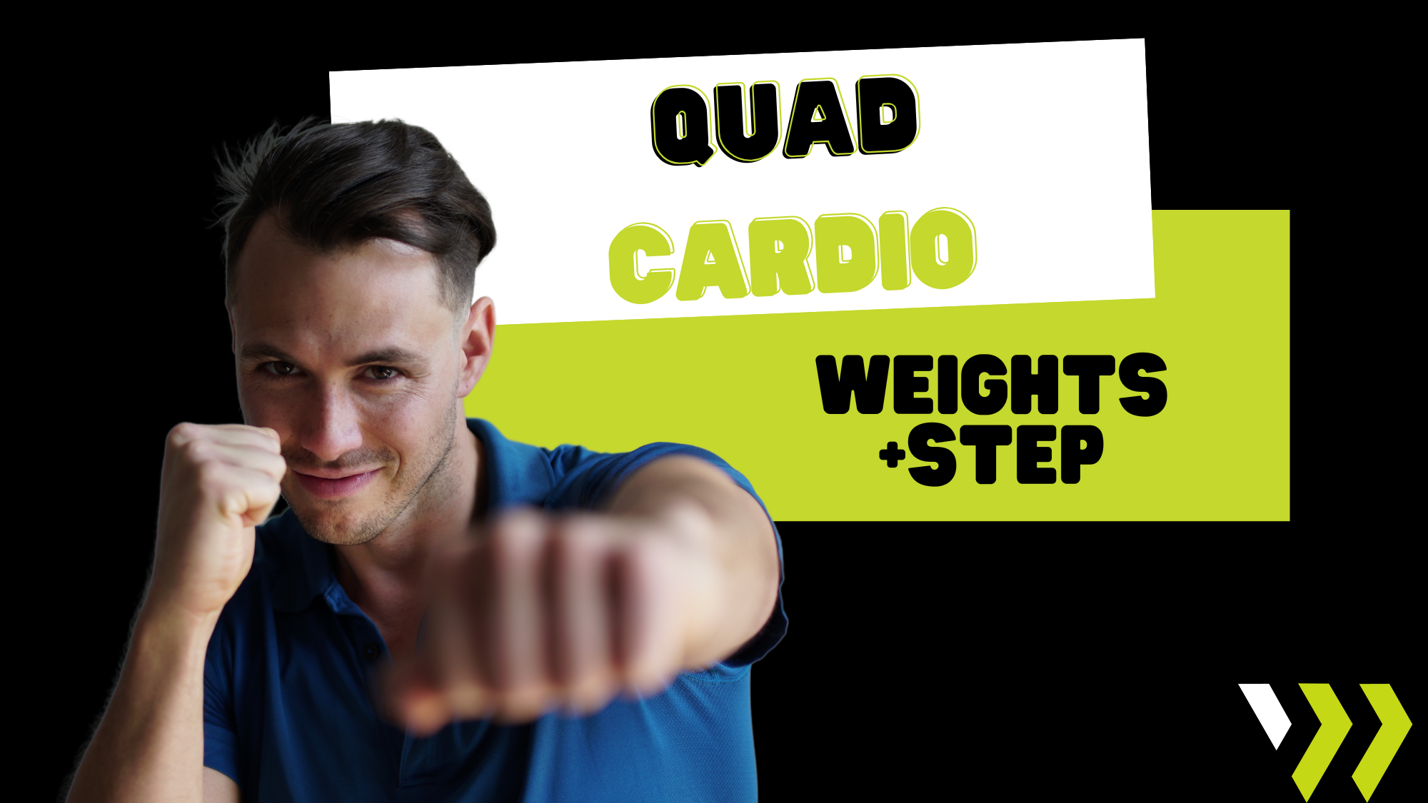 Quad Cardio (weights+step) 022625