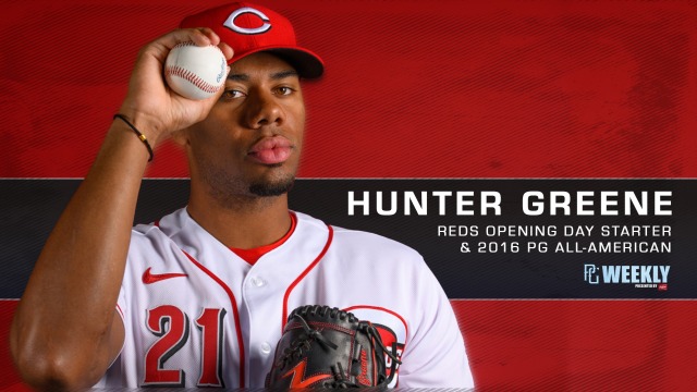 Reds Opening Day Starter Hunter Greene