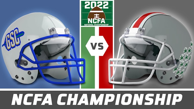 2022 NCFA National Championship: Gordon State College vs Ohio State
