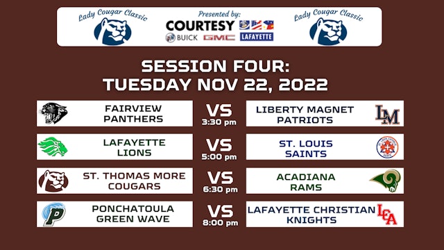 Girls Basketball- Lady Cougar Classic: Session Four