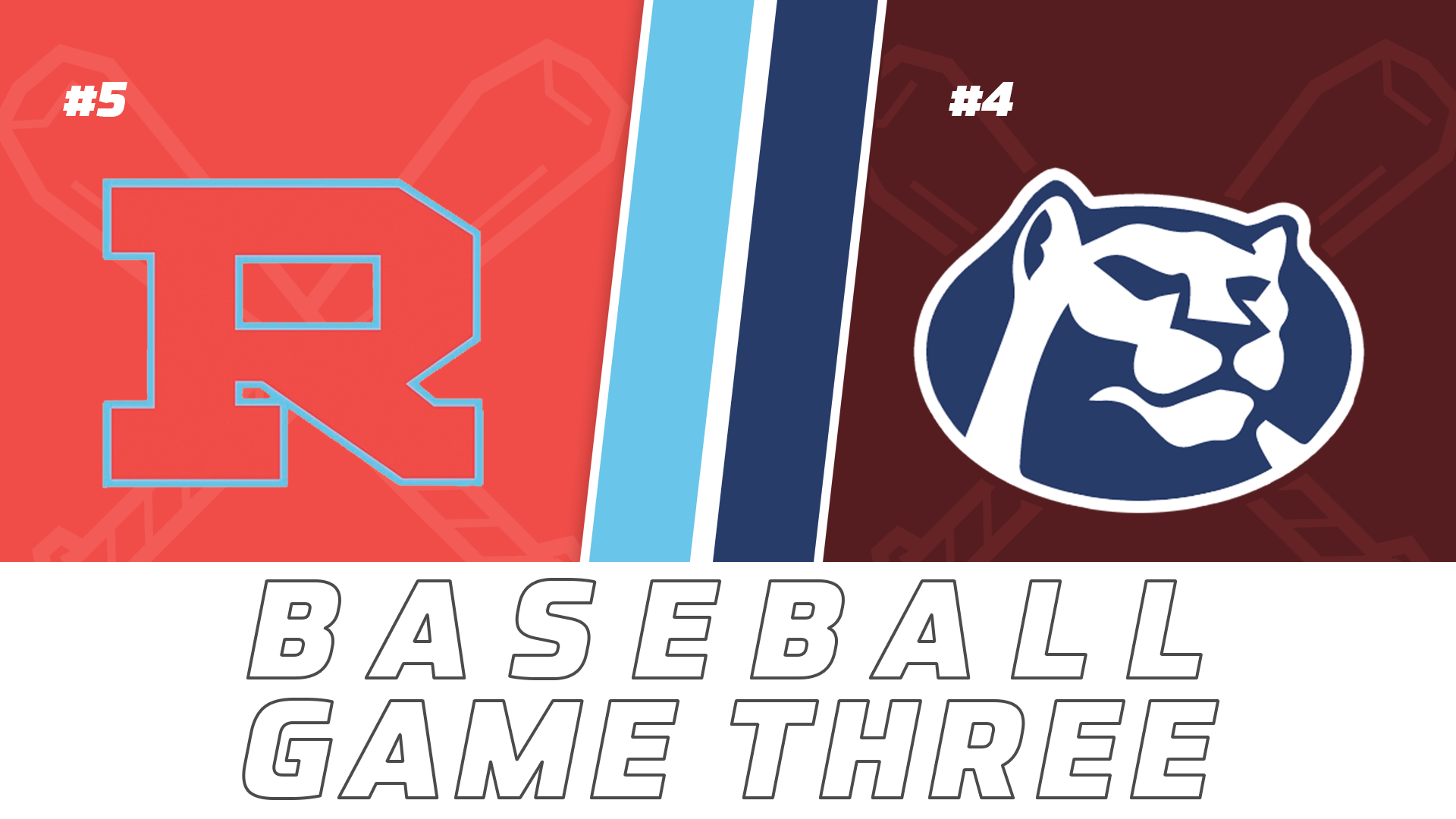 Baseball Playoffs- Game Three: Rummel...