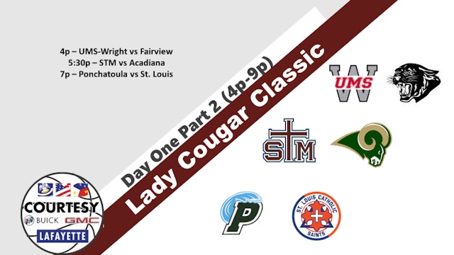 Lady Cougar Classic Basketball Tournament: Day One- Part Two