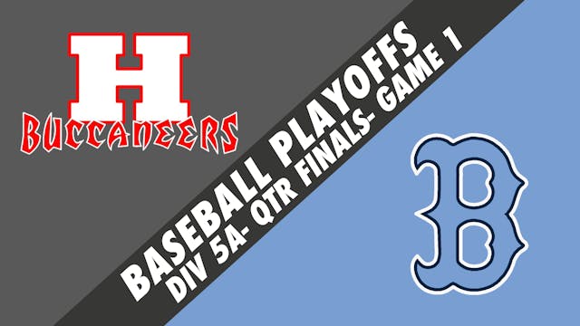 Baseball Playoffs- Game 1: Haughton v...