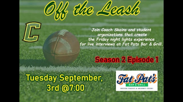 Cecilia Football: Off the Leash- S02E01