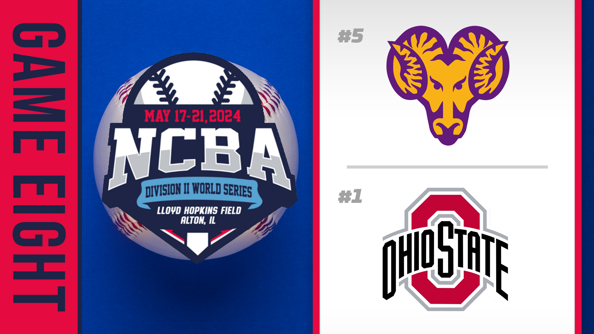 NCBA Div 2 World Series- Game Eight: West Chester vs Ohio State