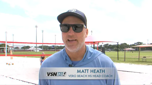 Vero Beach High School beach volleyba...