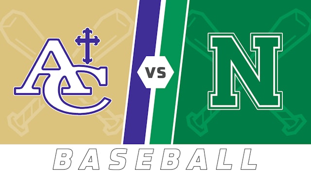 Baseball: Ascension Catholic vs Newman
