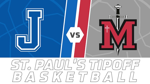 St. Paul's HOF Basketball Tip Off- Game 2: Jesuit vs St. Michael