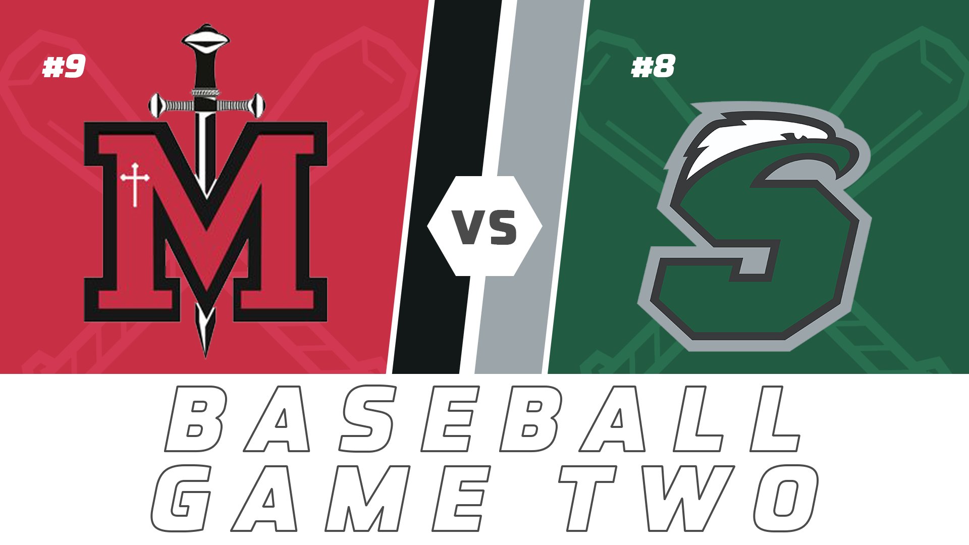 Baseball Playoffs- Game Two: St. Michael vs Shaw