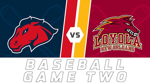 College Baseball: University of the Southwest vs Loyola- Game Two