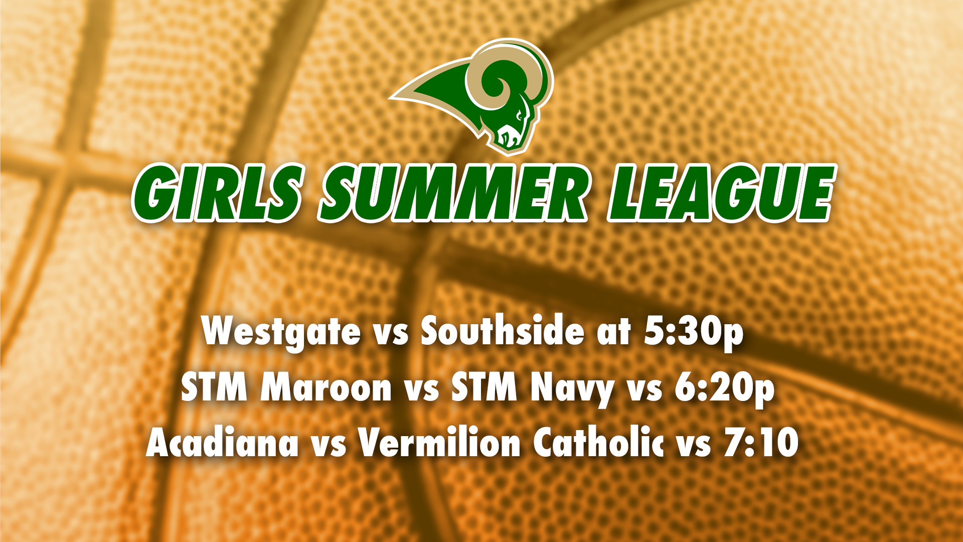 Acadiana Girls Summer League: June 14