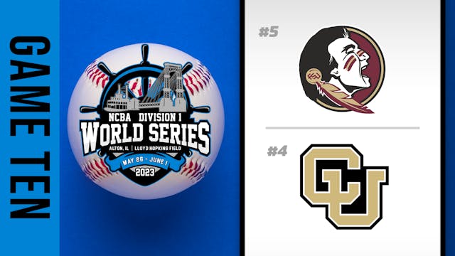 NCBA World Series- Game 10: Florida S...