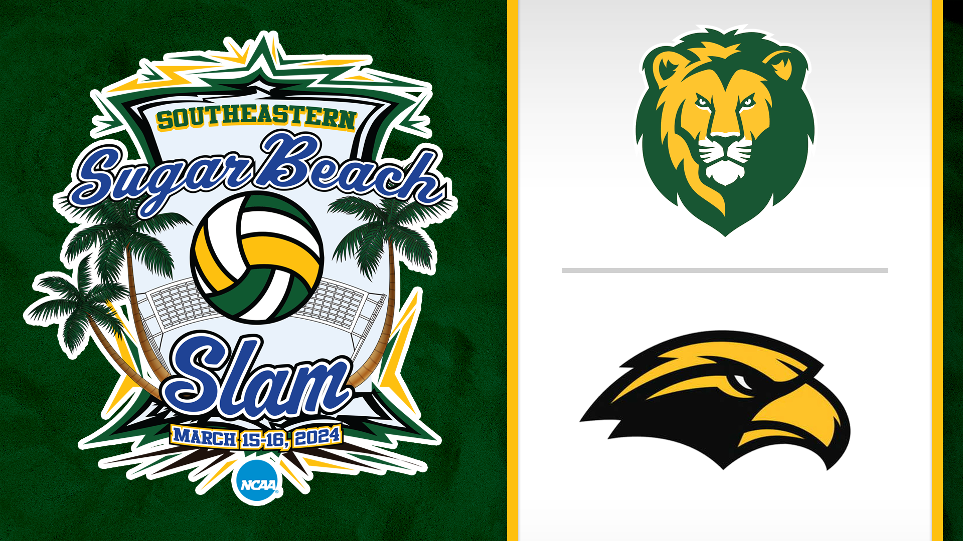 Sugar Beach Slam- Beach Volleyball Tournament: Southeastern LA vs Southern Miss