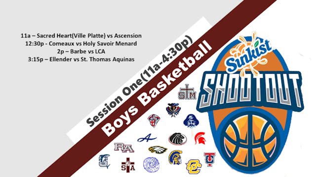 Sunkist Shootout: Boys Basketball Tou...