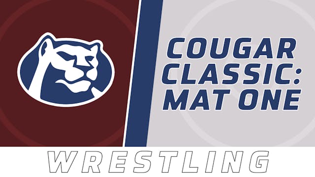 Wrestling: St. Thomas More Cougar Cla...