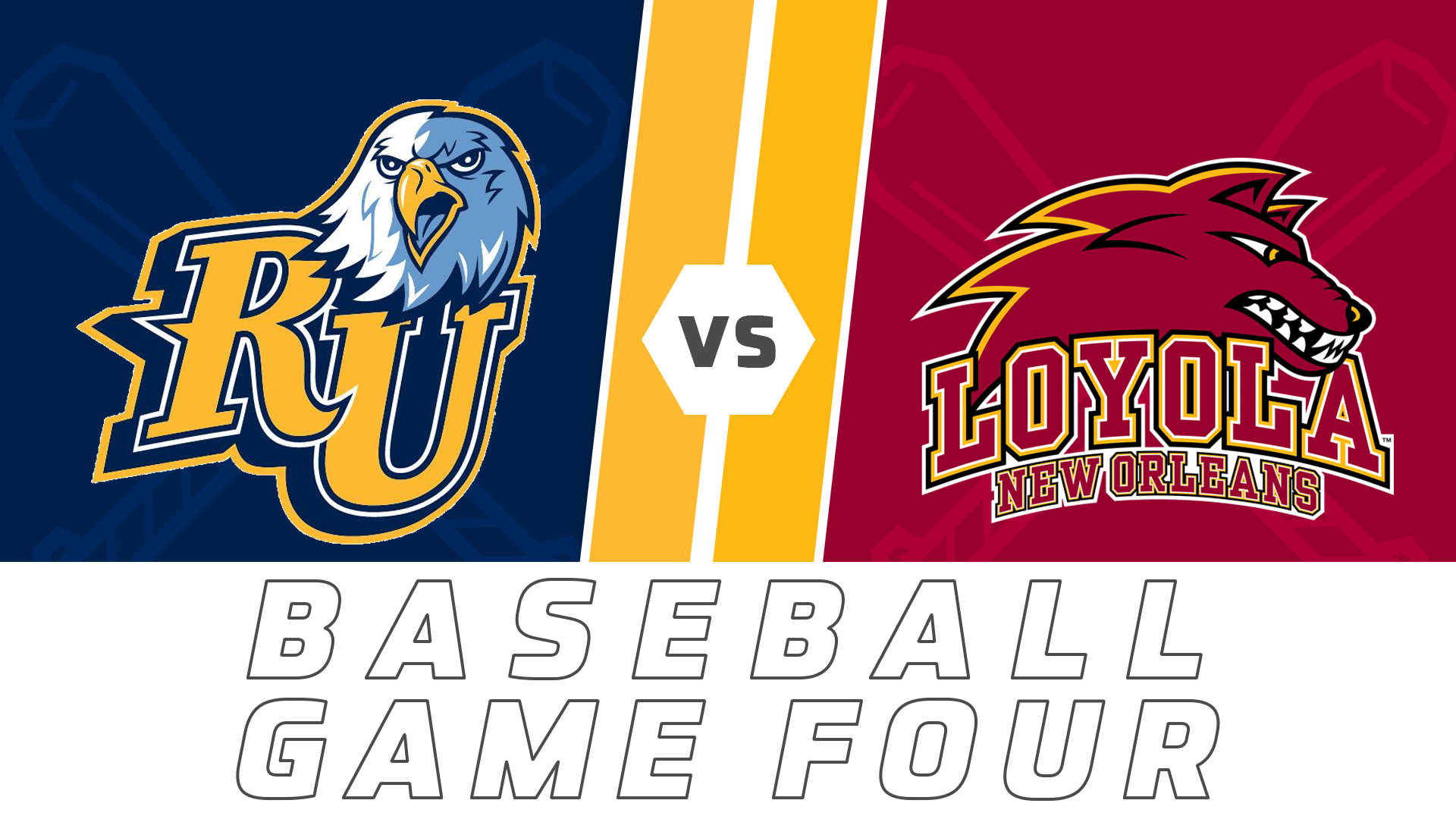 College Baseball- Game Four: Reinhardt vs Loyola
