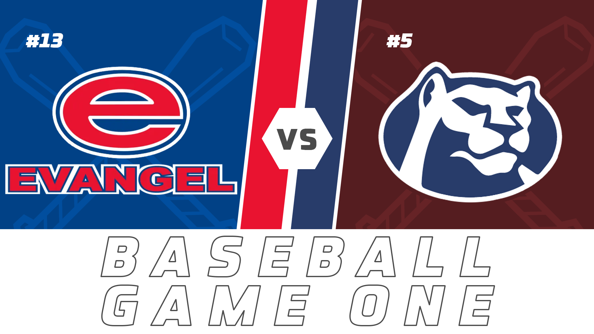 Baseball Playoffs- Game One: Evangel vs St. Thomas More