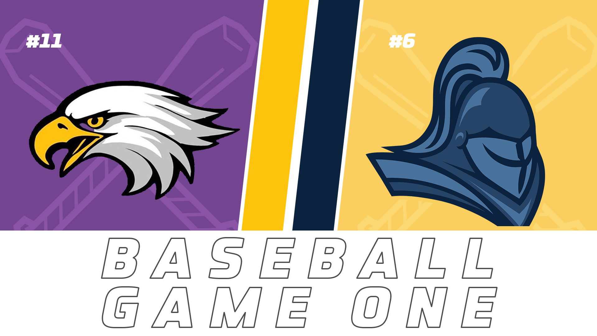 Baseball Playoffs- Game One: Rosepine vs Episcopal