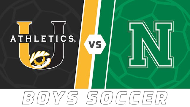 Boys Soccer: U-High vs Newman
