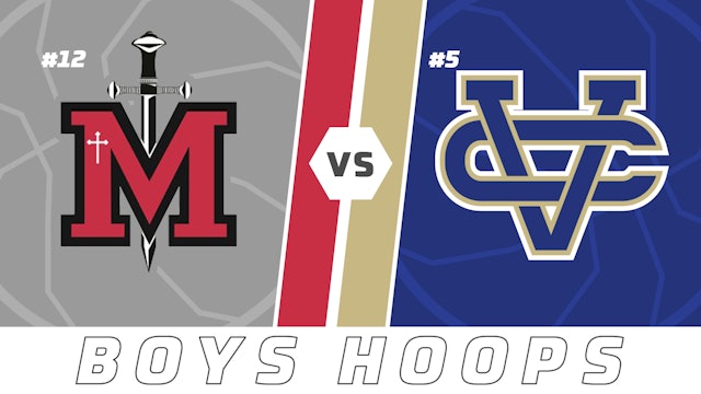 Boys Basketball Playoffs: St. Michael vs Vandebilt Catholic