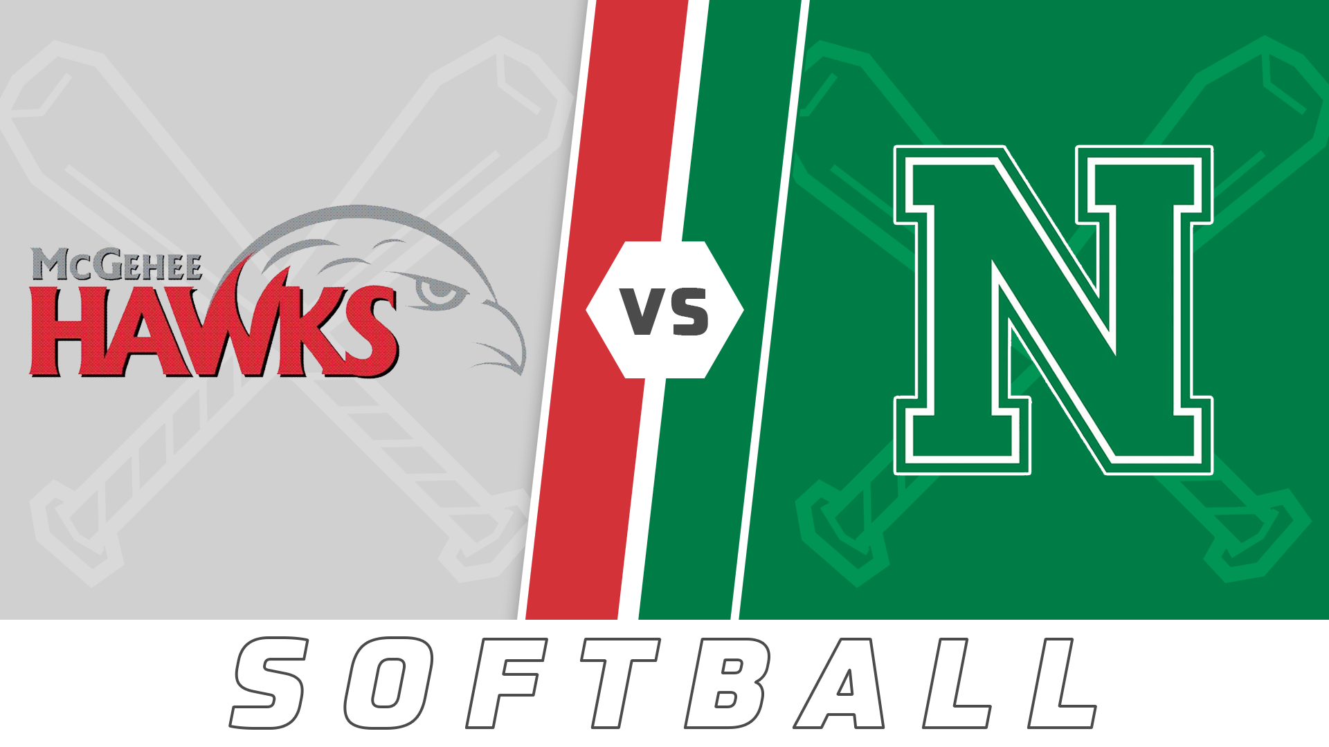 Softball: McGehee vs Newman