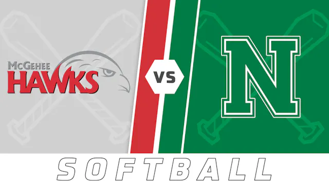 Softball: McGehee vs Newman