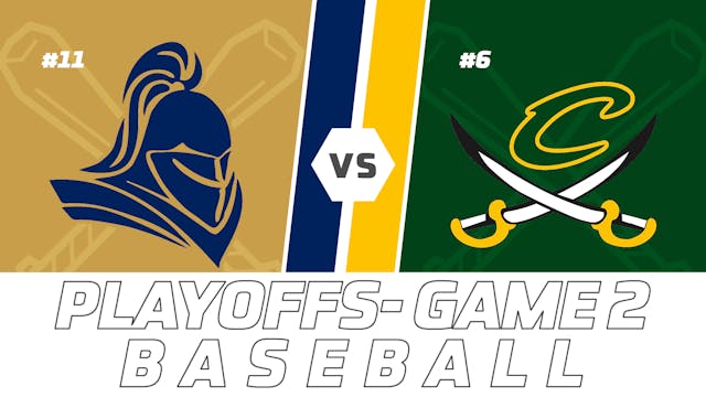 Baseball Playoffs- Game Two: Episopal...