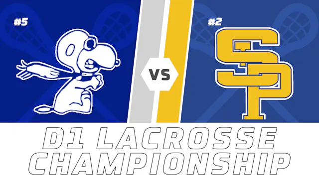 D1 Lacrosse State Championship: Loyol...