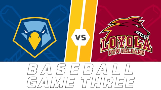 College Baseball- Game Three: Point University vs Loyola