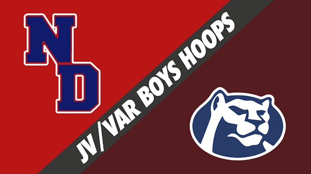 JV & Varsity Boys Basketball: Notre D...