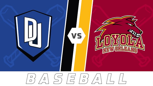 College Baseball: Dillard University vs Loyola