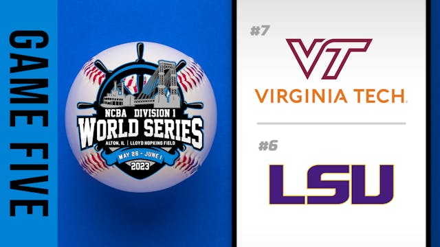 NCBA World Series- Game 5: Virginia T...