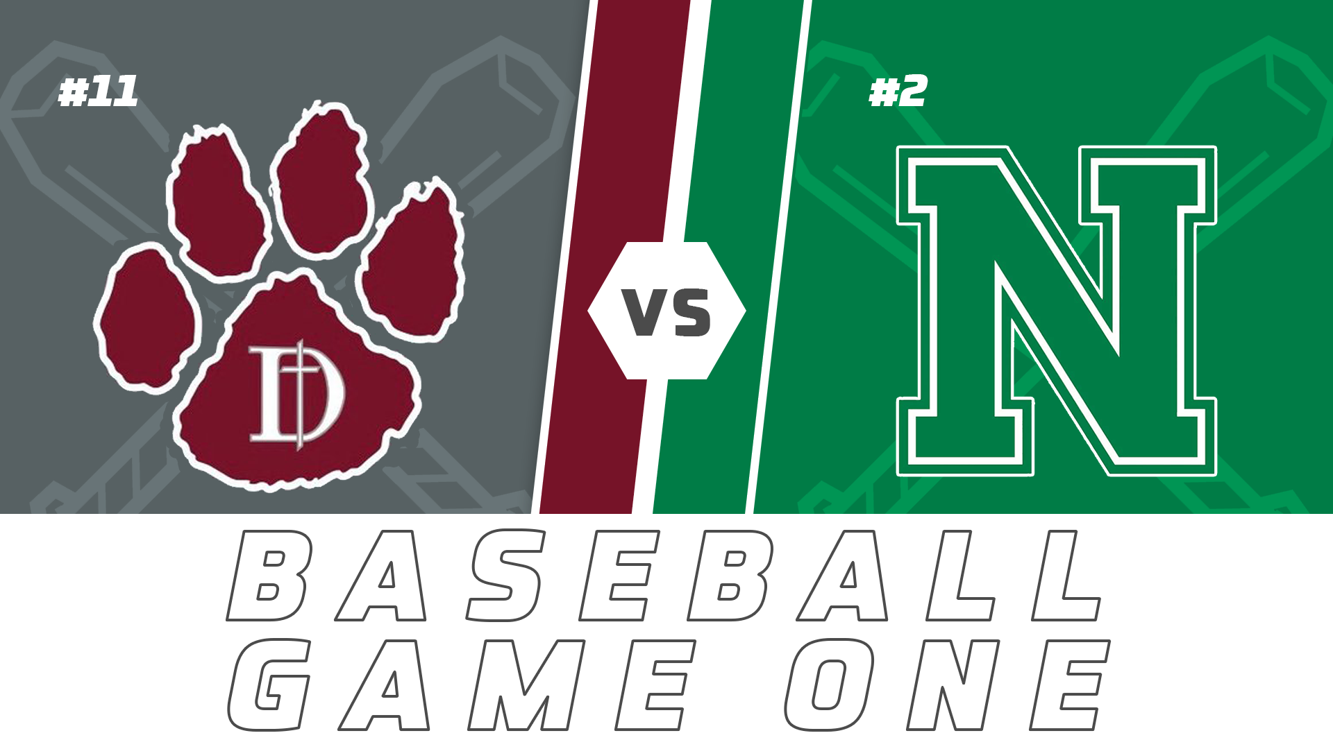 Baseball Playoffs- Game One: Dunham v...
