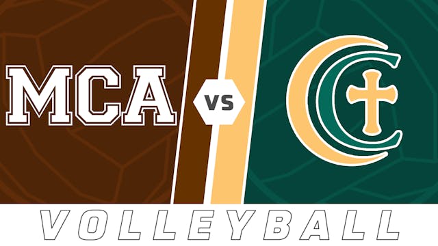Volleyball: Mount Carmel vs Cabrini