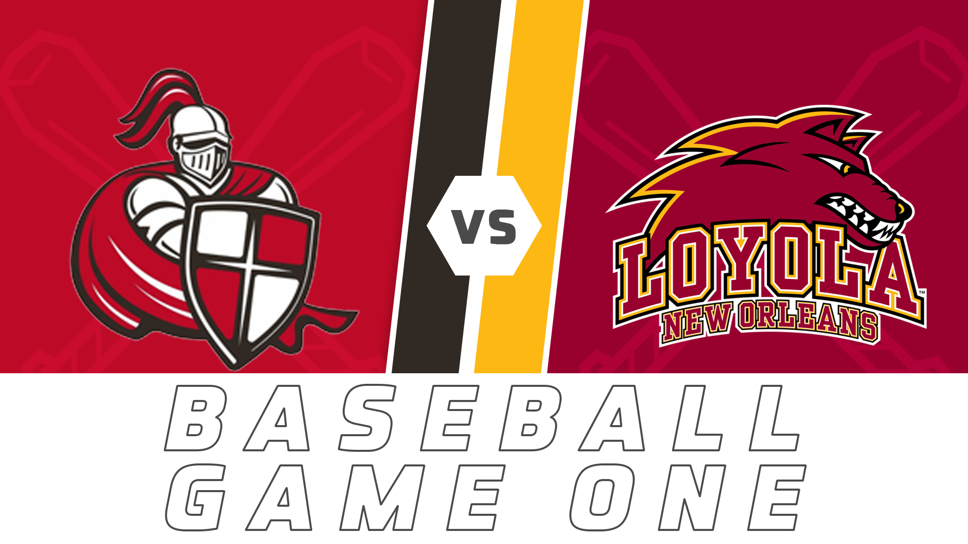 College Baseball- Game One: William Carey vs Loyola