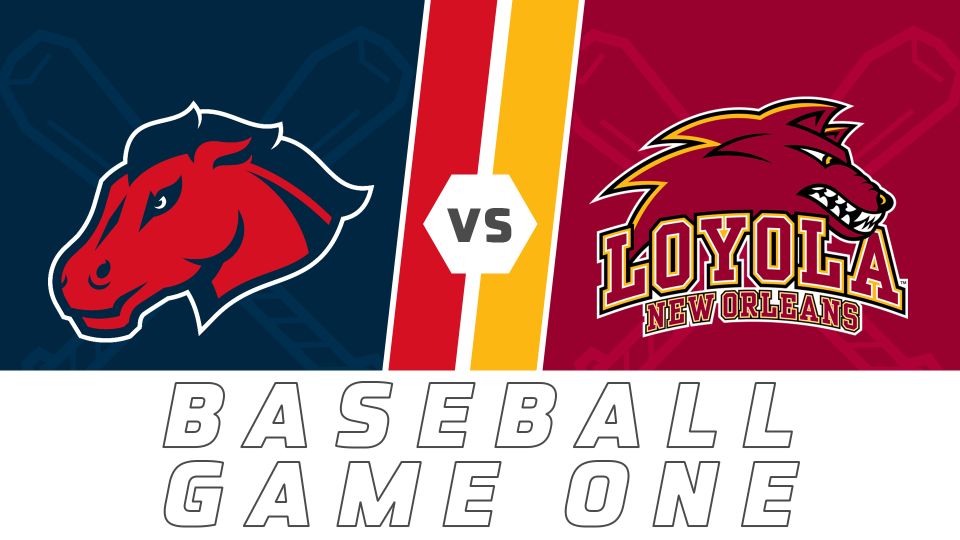 College Baseball: University of the Southwest vs Loyola- Game One