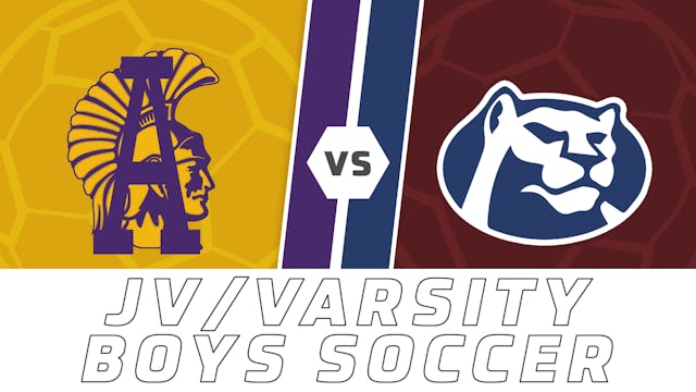 JV & Varsity Boys Soccer: Alexandria ...