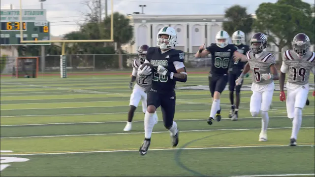 Melbourne wins Spring Game 44-0
