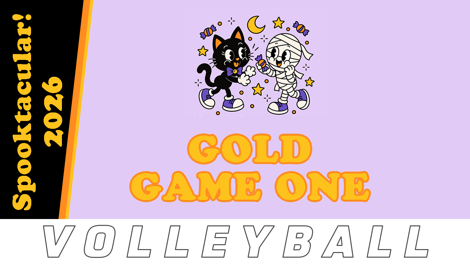 Volleyball: Spooktacular- Gold Game One